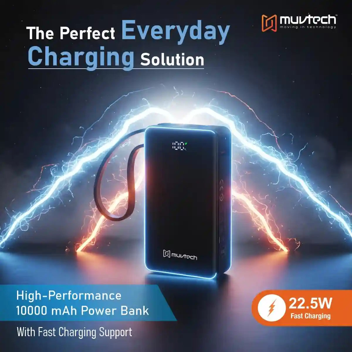 Muvtech Mini Mate 10000 mAh Power Bank