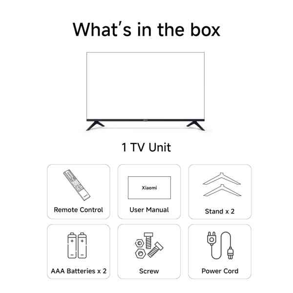 Xiaomi X Series 2025 50 inch Ultra HD 4K Smart LED TV (L50MB-AIN)