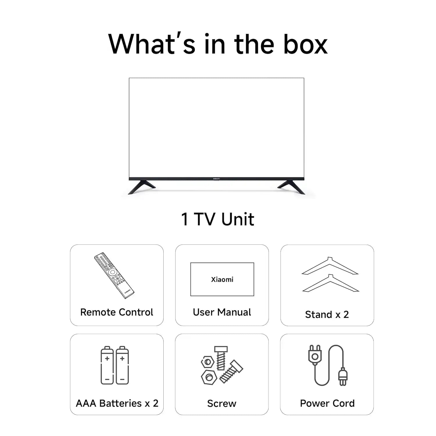 Xiaomi X Series 2025 55 inch Ultra HD 4K Smart LED TV (L55MB-AIN)