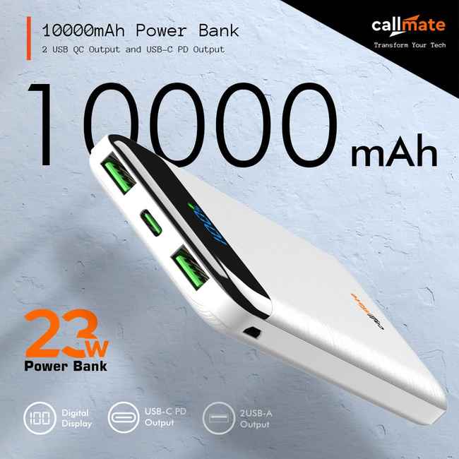 Callmate Chargemaster 100 10000 mAh Power Bank