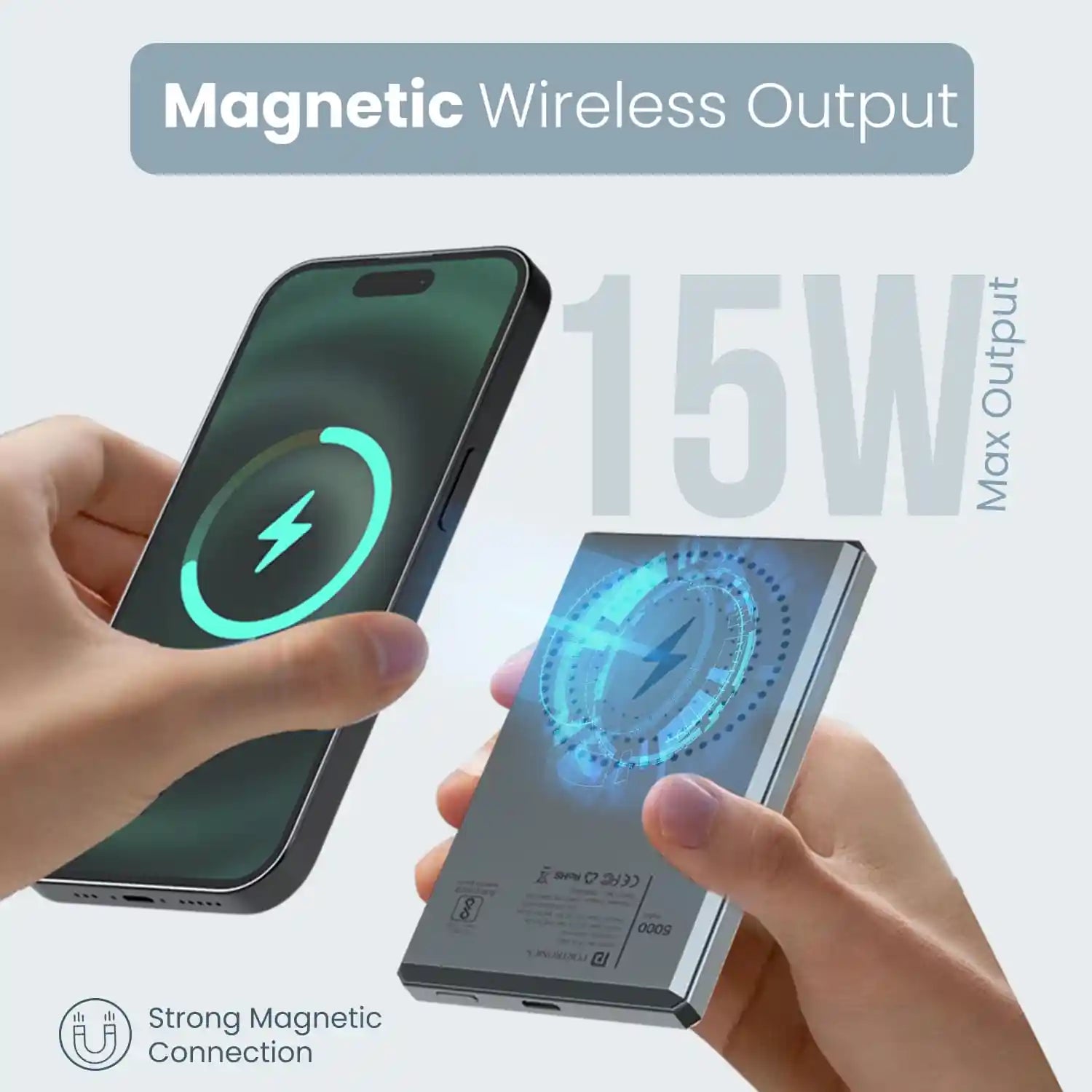 Portronics Luxcell MagClick 5K 5000 mAh Power Bank