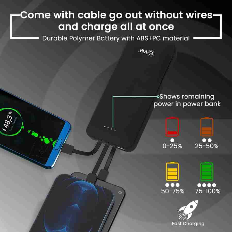 EVM Encase 10000 mAh Power Bank