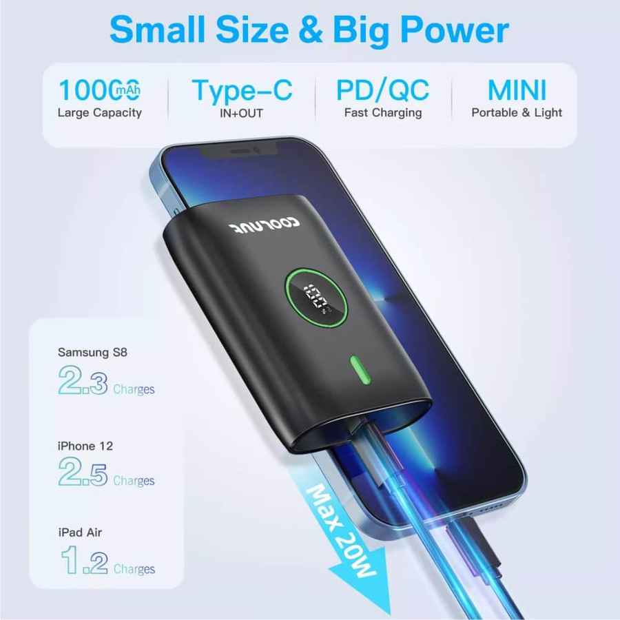 Coolnut CMPBSUN-27 10000 mAh Power Bank