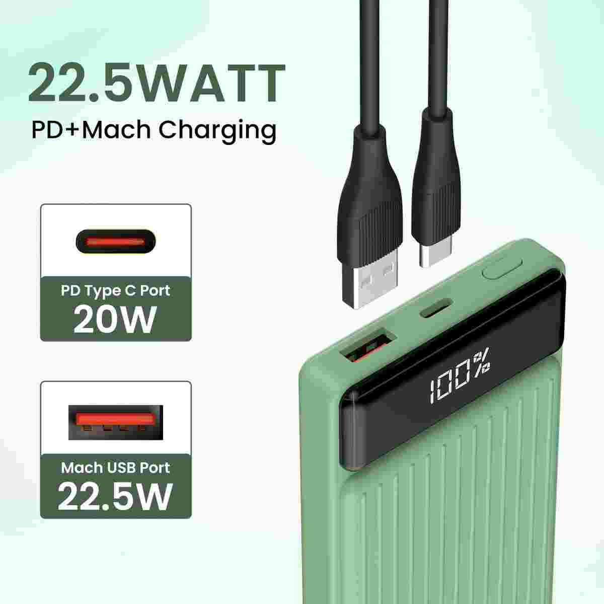 Portronics Luxcell B 10000 mAh Power Bank