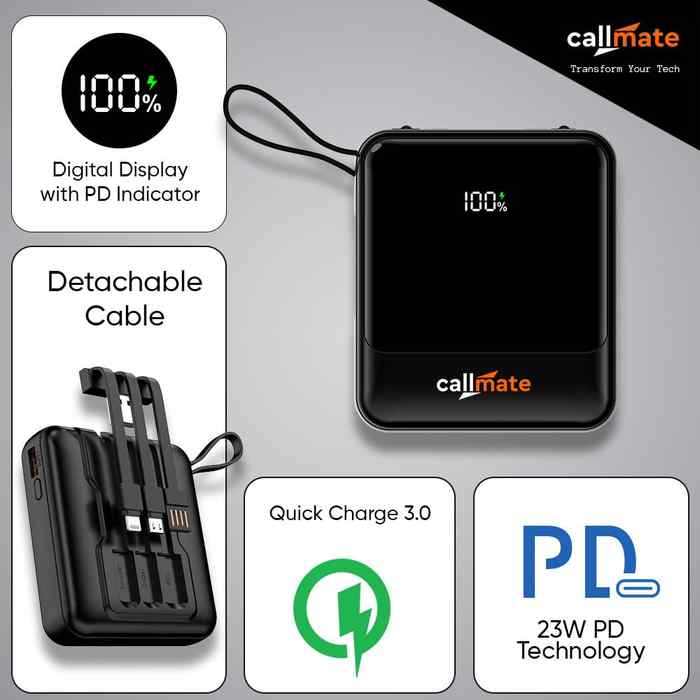 Callmate Minivolt 10000 mAh Power Bank