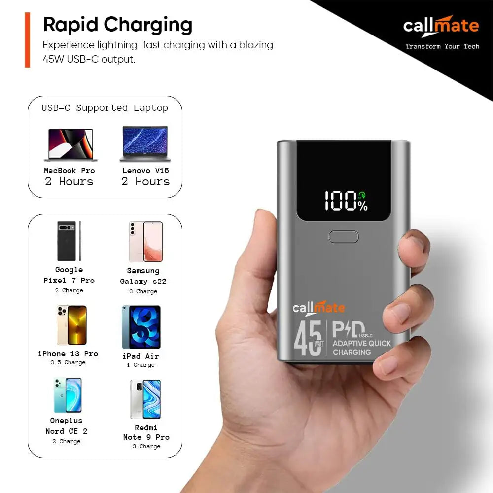 Callmate Vanguard Mini 10000 mAh Power Bank