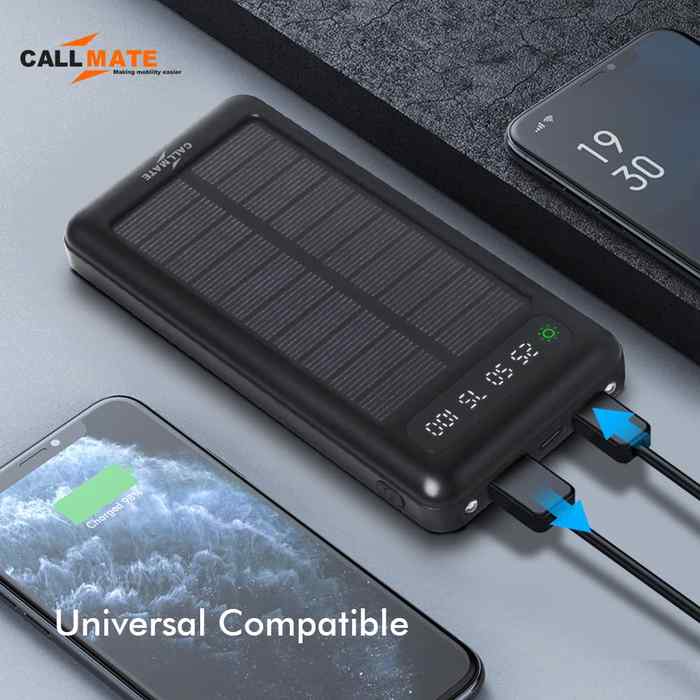 Callmate Solar 10000 mAh Power Bank