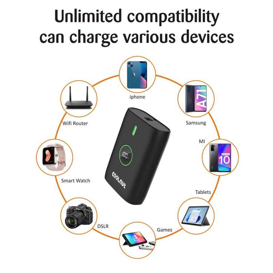Coolnut CMPBSUN-27 10000 mAh Power Bank