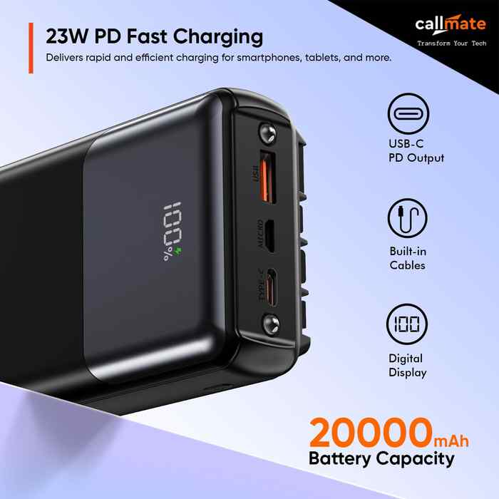 Callmate DX15 20000 mAh Power Bank
