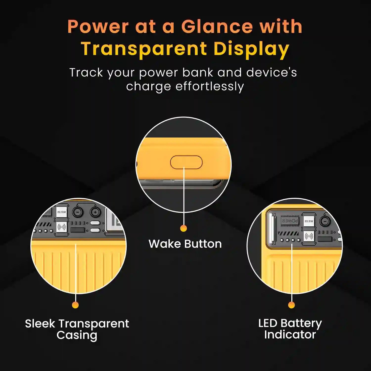 Portronics Luxcell Wireless Mini 10K 10000 mAh Power Bank