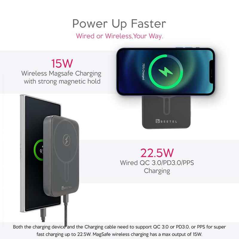 Beetel MagVibe WB10 10000 mAh Power Bank