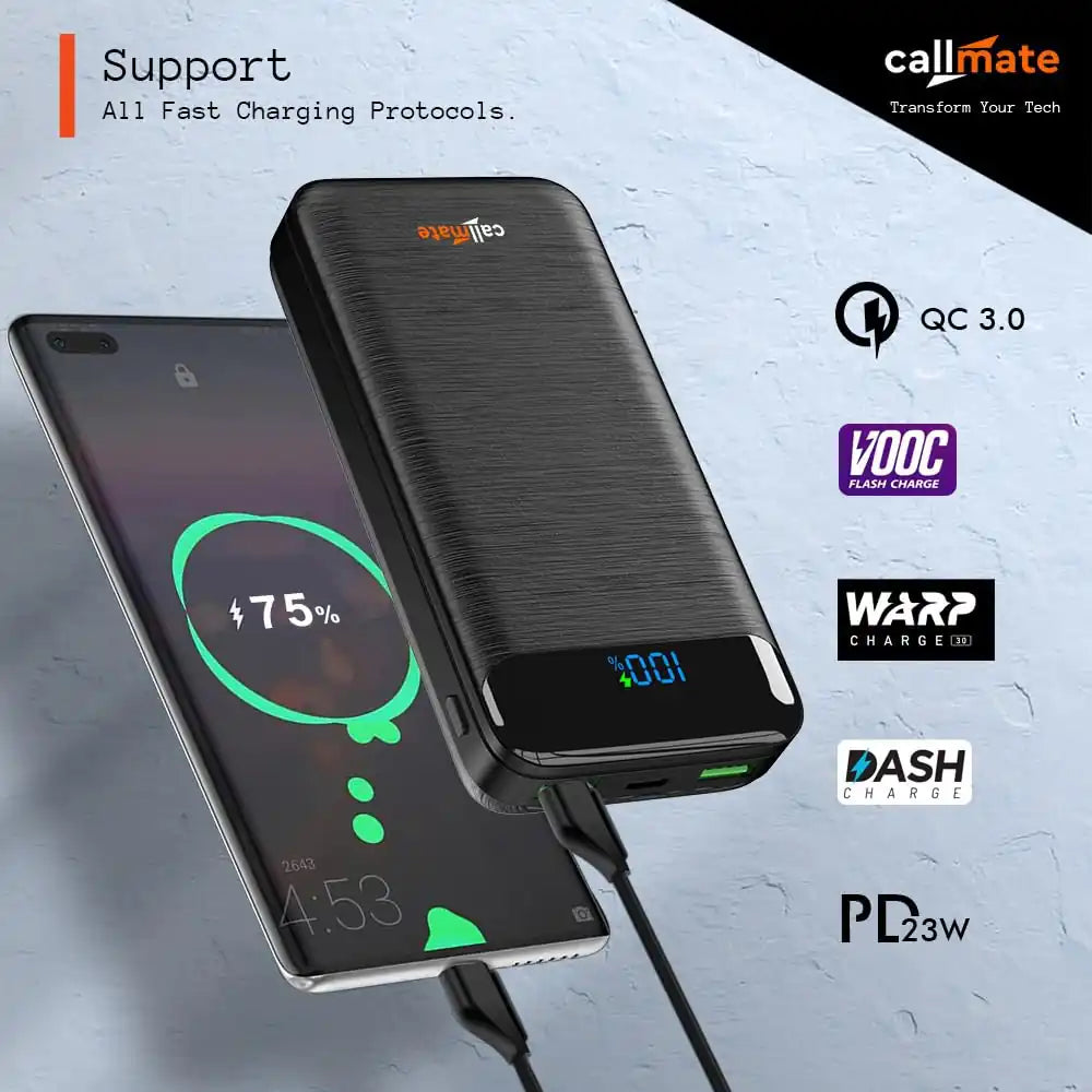 Callmate Chargemaster 200 20000 mAh Power Bank