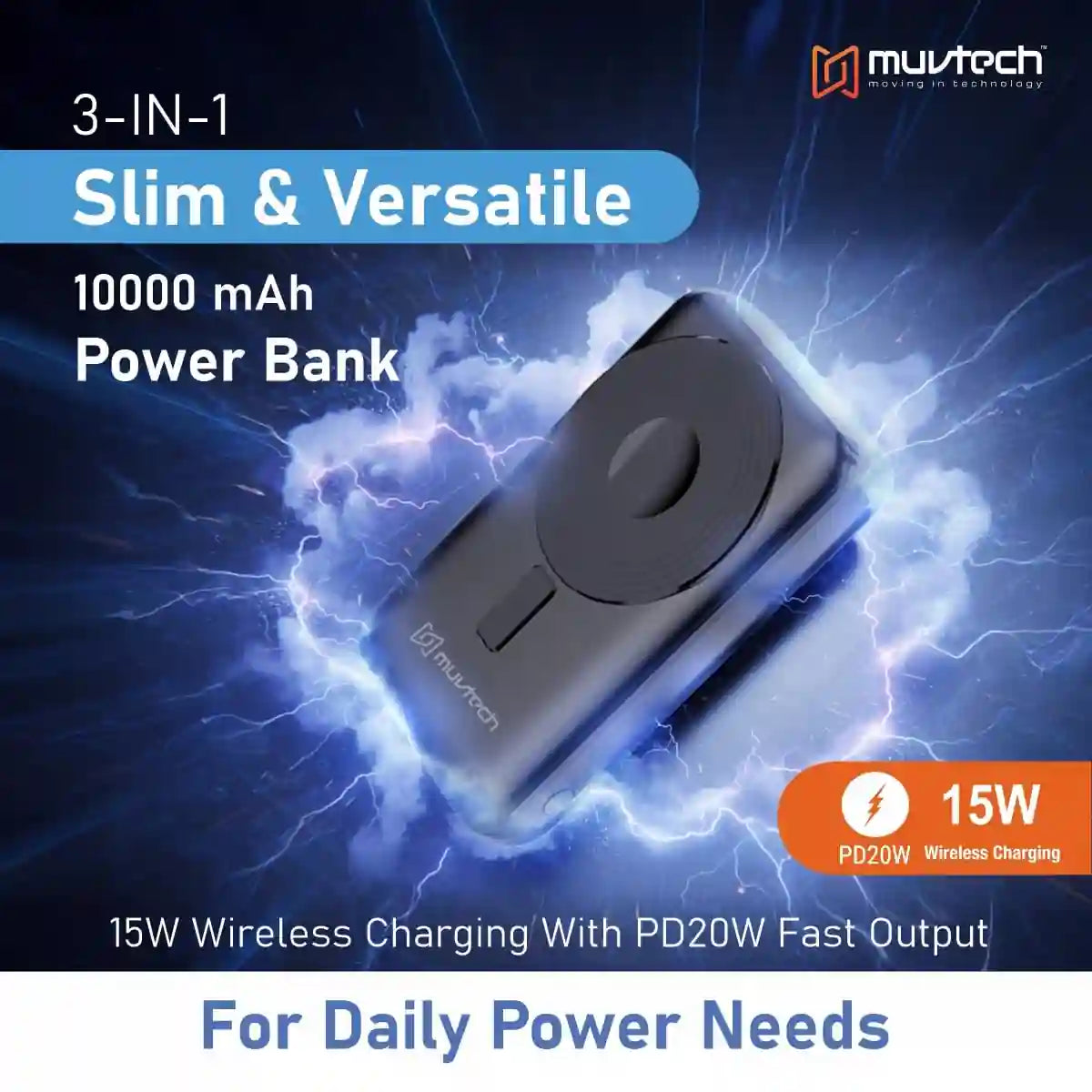 MuvTech Pocket Link 10000 mAh Power Bank