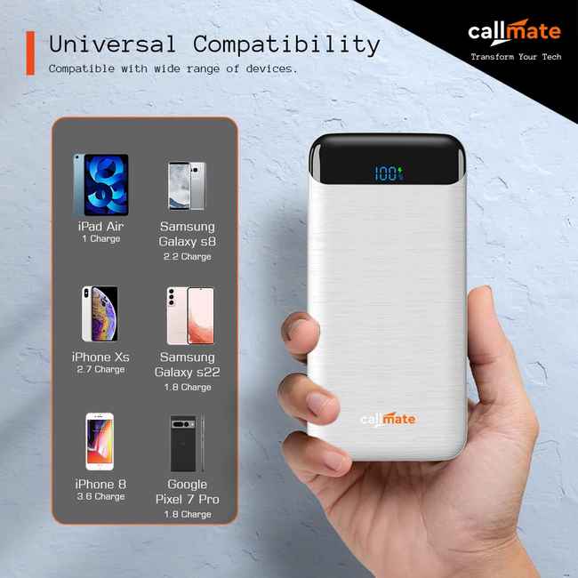 Callmate Chargemaster 100 10000 mAh Power Bank