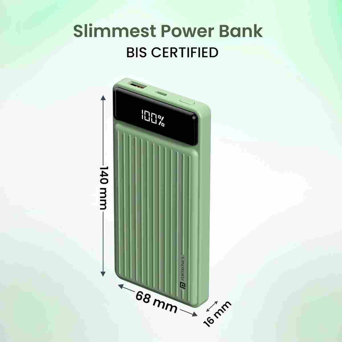 Portronics Luxcell B 10000 mAh Power Bank