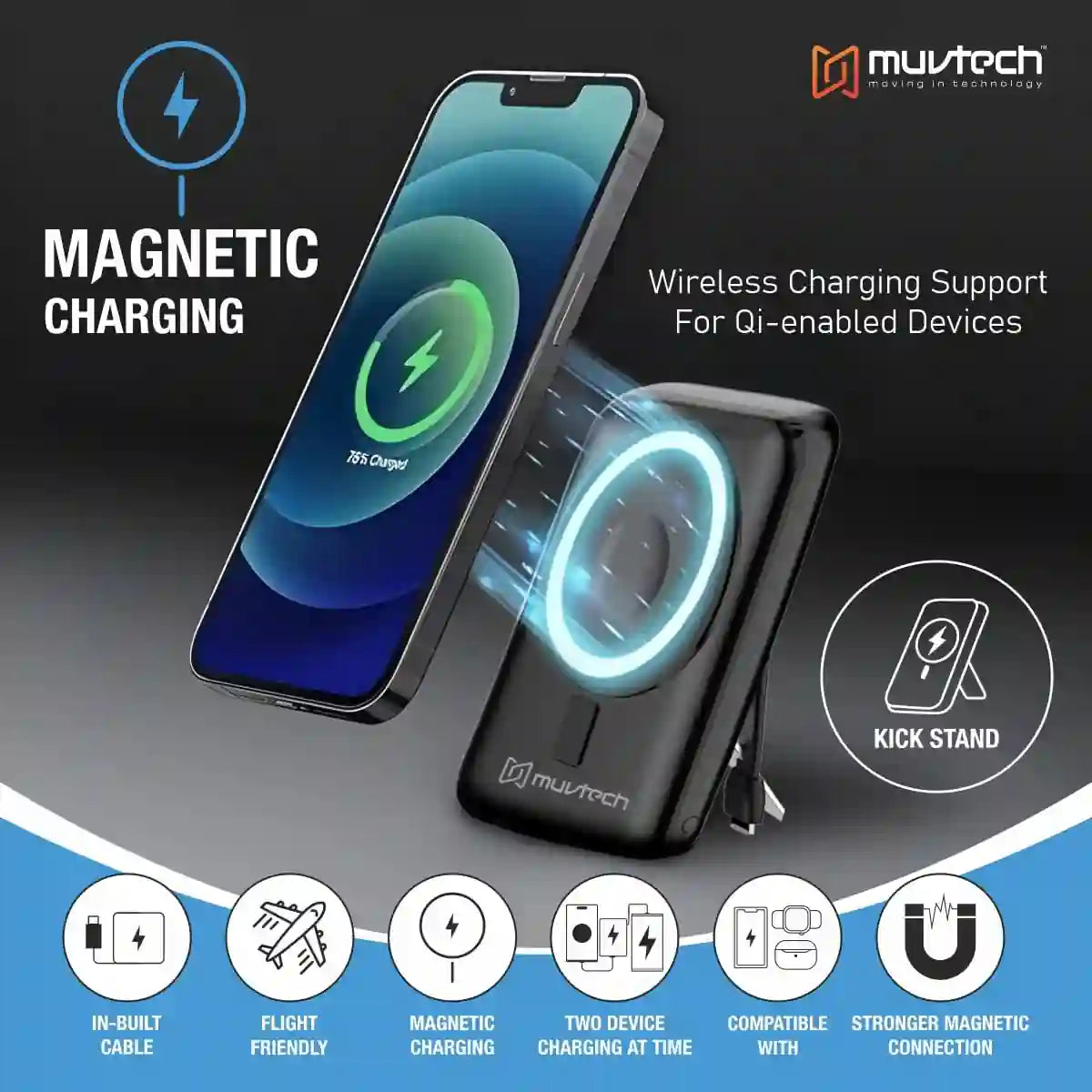 MuvTech Pocket Link 10000 mAh Power Bank