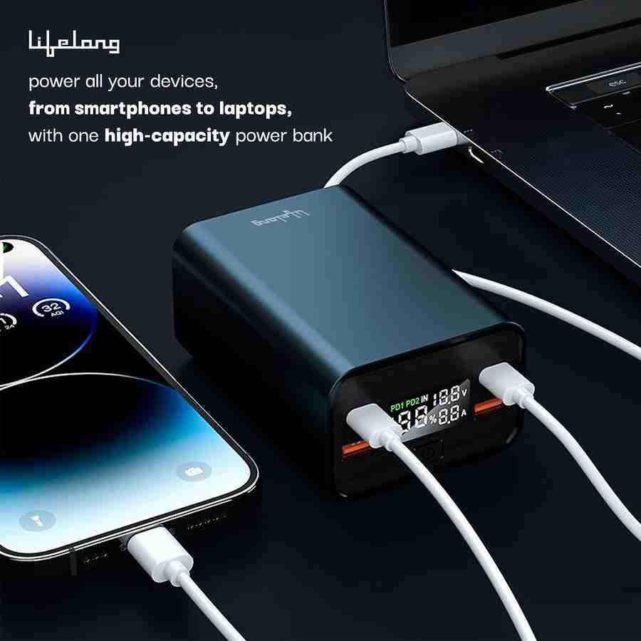Lifelong Ultra Charge 27000 mAh Power Bank