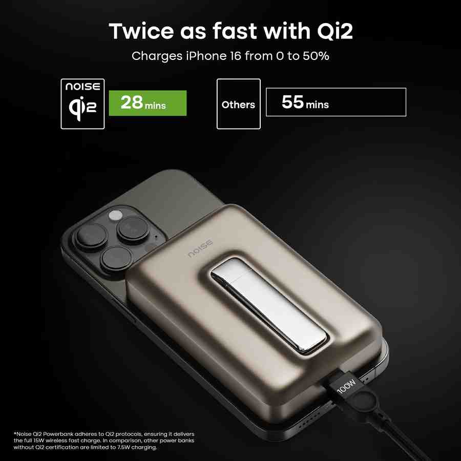 Noise Magsafe Qi2 10000 mAh Power Bank