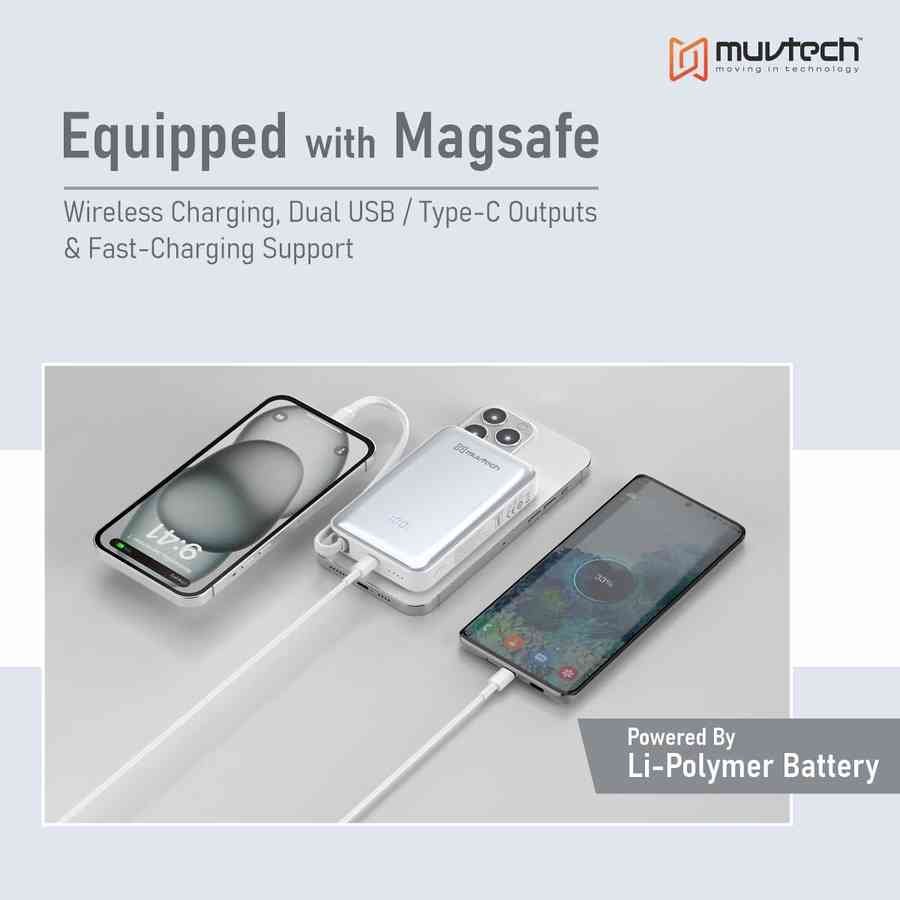 Muvtech Slimsonic 10000 mAh Power Bank