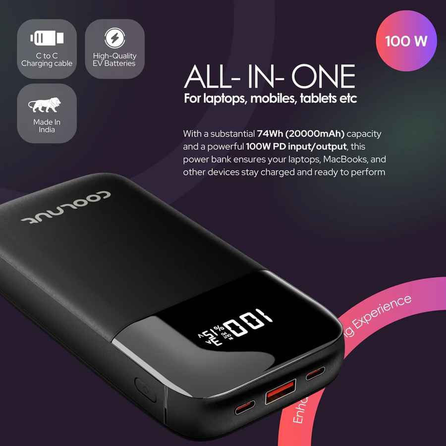 Coolnut ‎CNP-1001 20000 mAh Power Bank