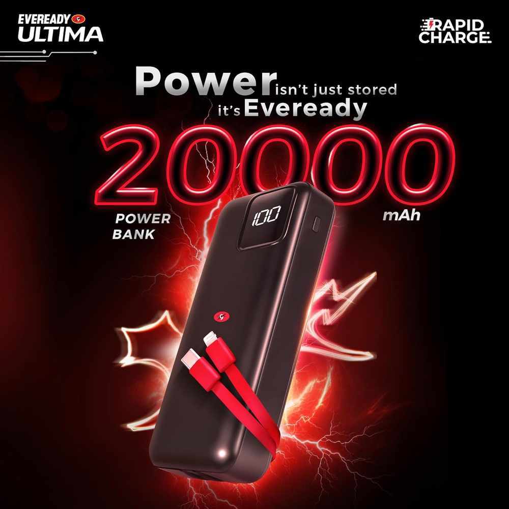 Eveready Ultima PB11 20000 mAh Power Bank