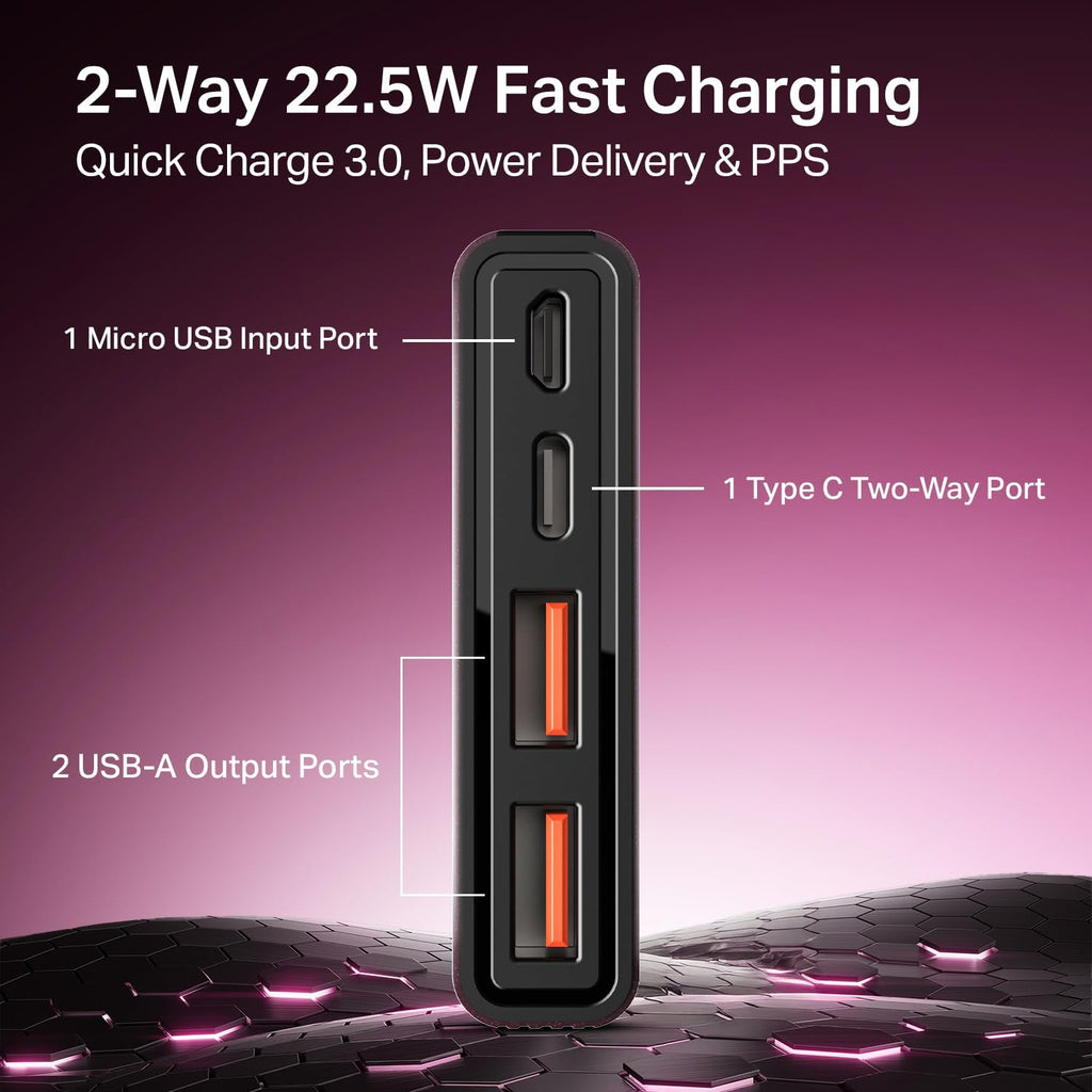 boAt EnergyShroom PB300 10000 mAh Power Bank