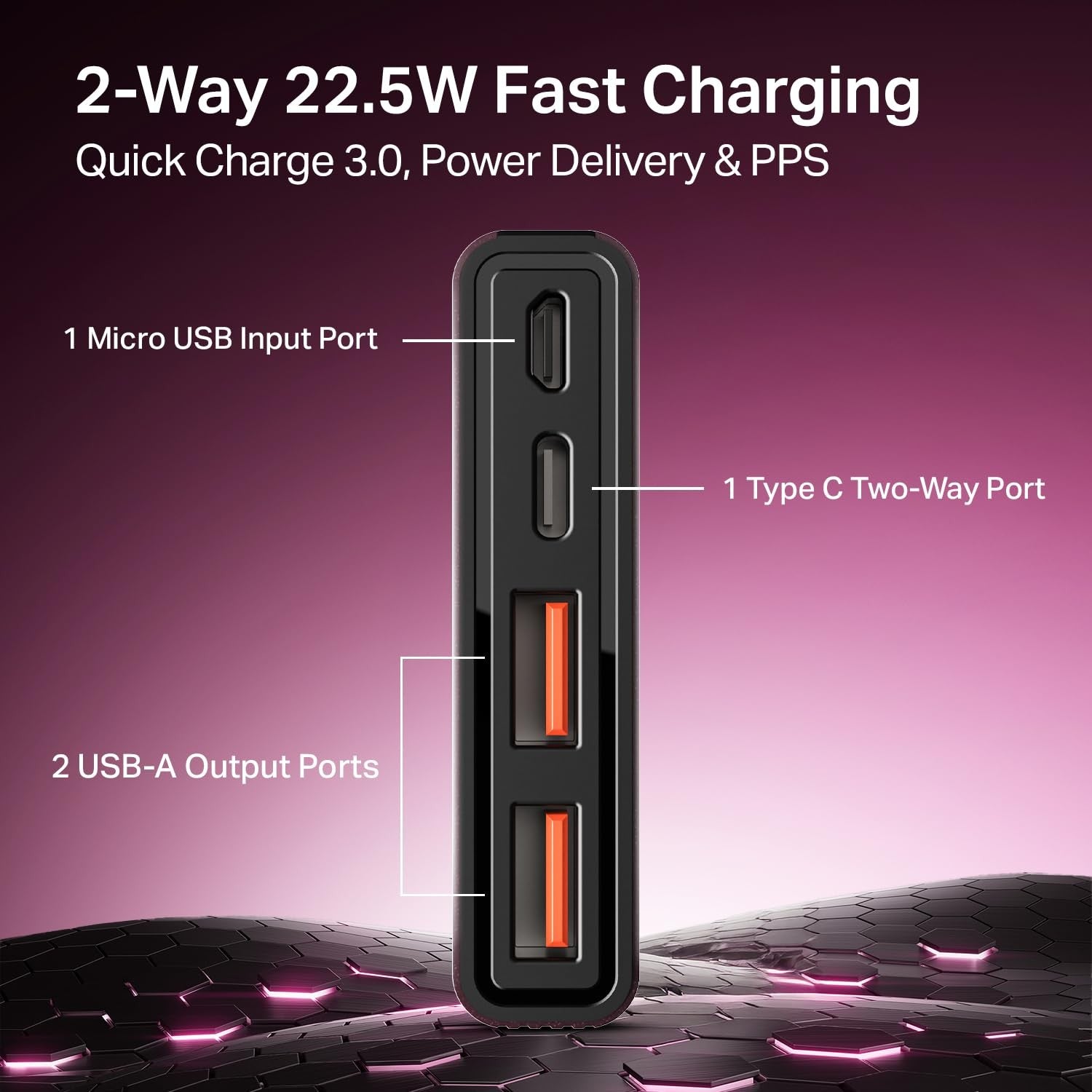 boAt EnergyShroom PB300 10000 mAh Power Bank