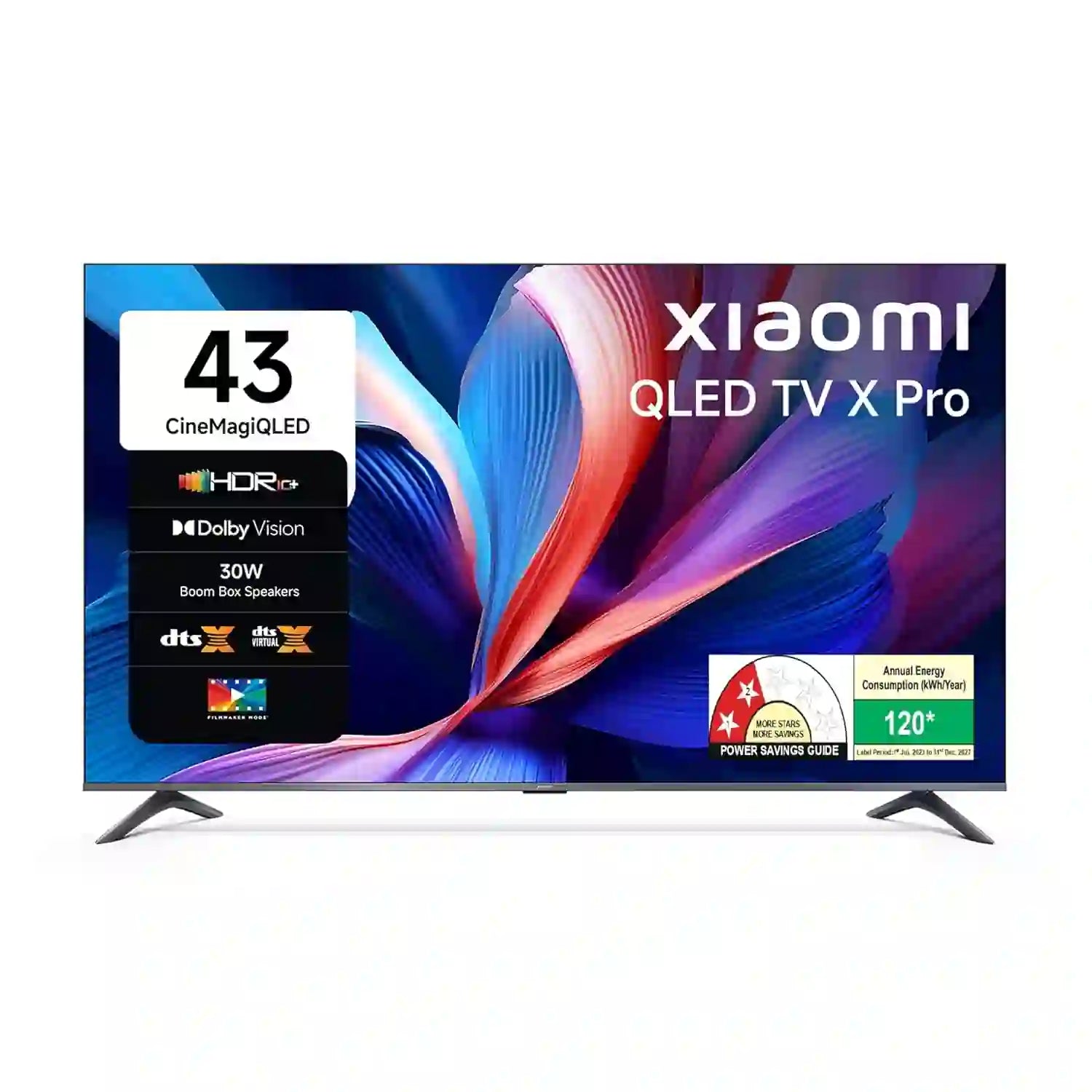 Xiaomi X Pro 2025 43 inch Ultra HD 4K Smart QLED TV (L43MB-APIN)