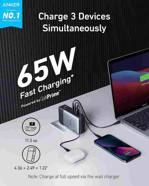Anker 733 GaNPrime PowerCore 10000 mAh Power Bank