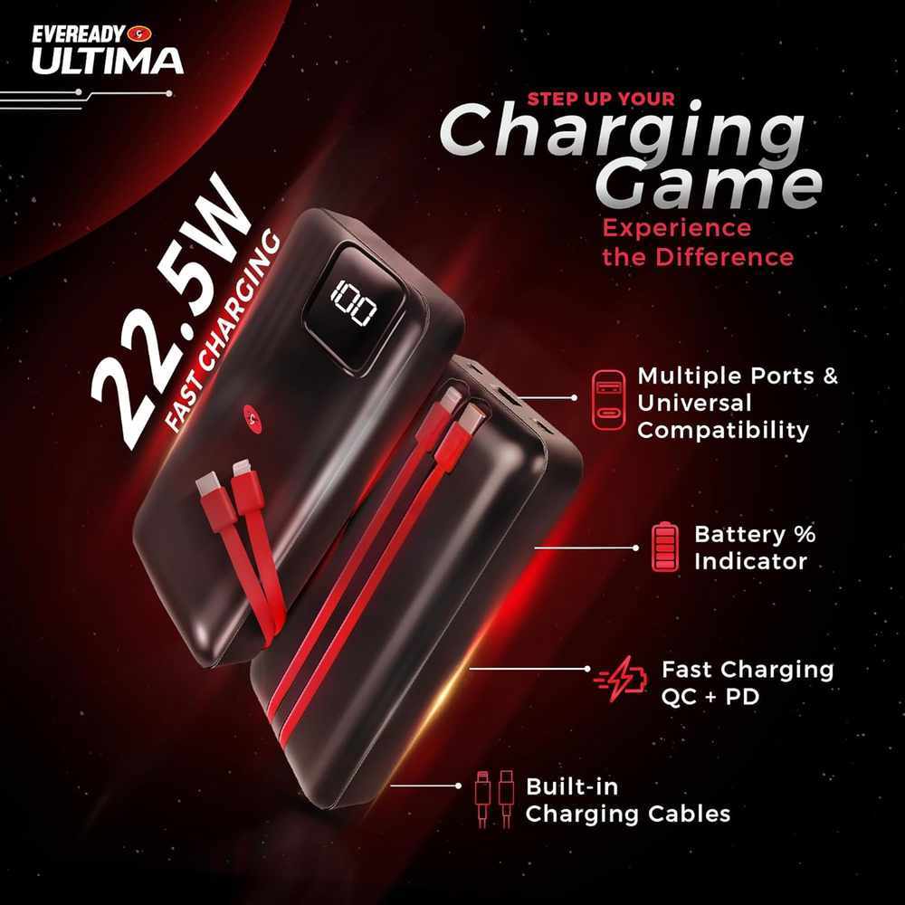 Eveready Ultima PB11 20000 mAh Power Bank