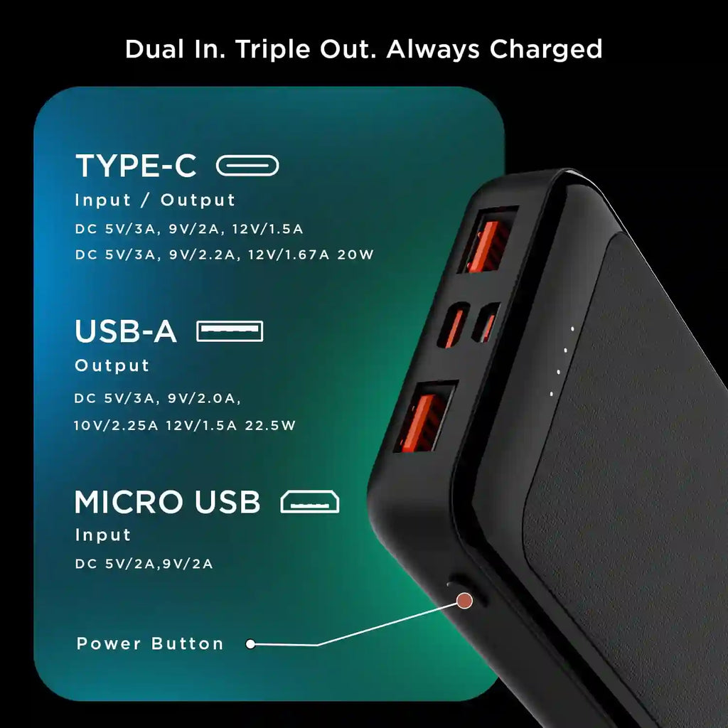Hammer Ultra Charge 20000 mAh Power Bank