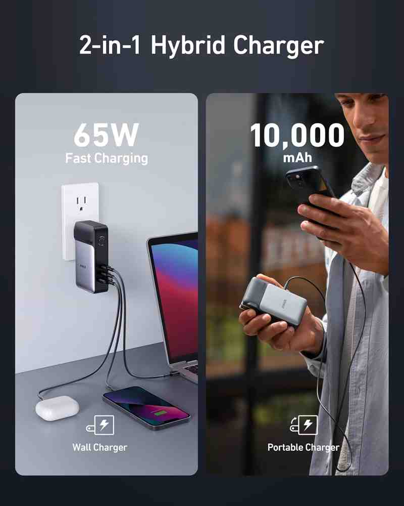 Anker 733 GaNPrime PowerCore 10000 mAh Power Bank