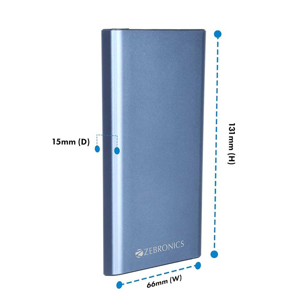 Zebronics ZEB-MD10000MQ 10000 mAh Power Bank