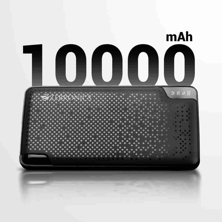 Zebronics Zeb-ME53 10000 mAh Power Bank