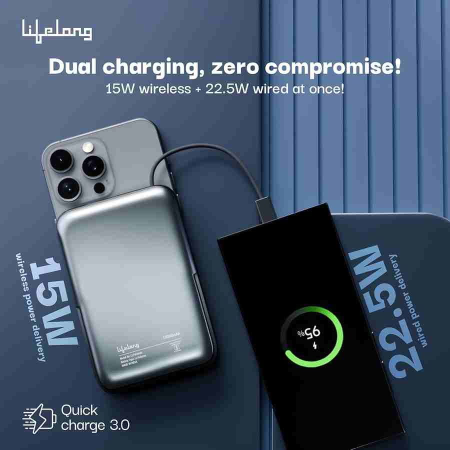 Lifelong SnapVolt 10000 mAh Power Bank