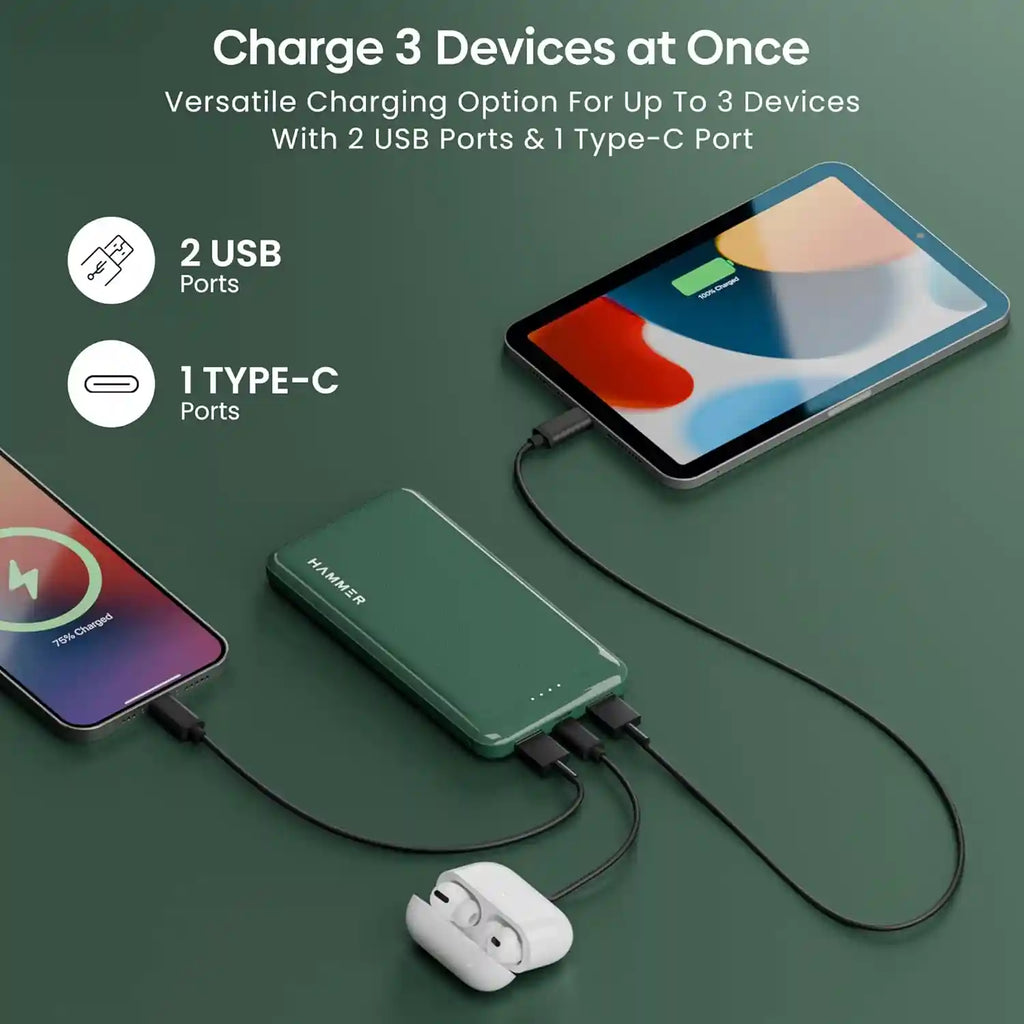 Hammer Ultra Charge 10000 mAh Power Bank