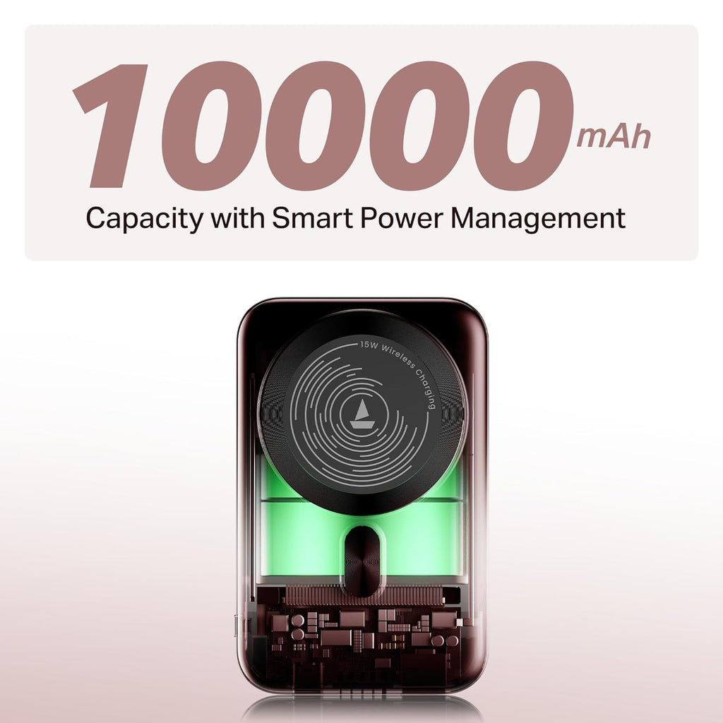 boAt EnergyShroom MagnaCharge PB331 10000 mAh Power Bank