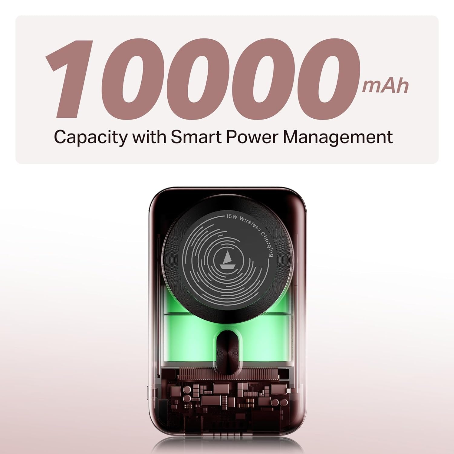 boAt EnergyShroom MagnaCharge PB331 10000 mAh Power Bank