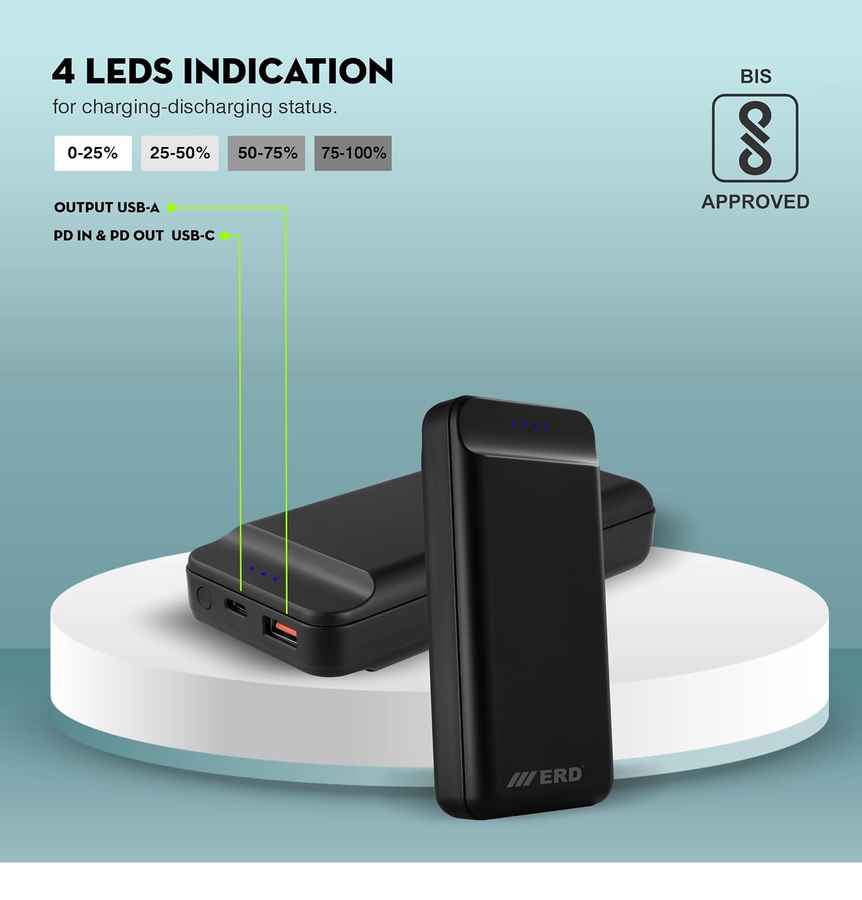 ERD PB-140 20000 mAh Power Bank