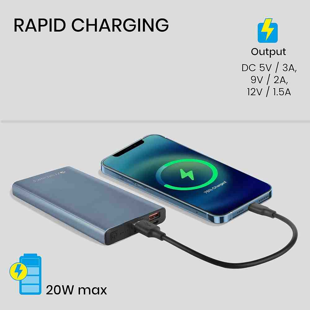 Zebronics ZEB-MD10000MQ 10000 mAh Power Bank