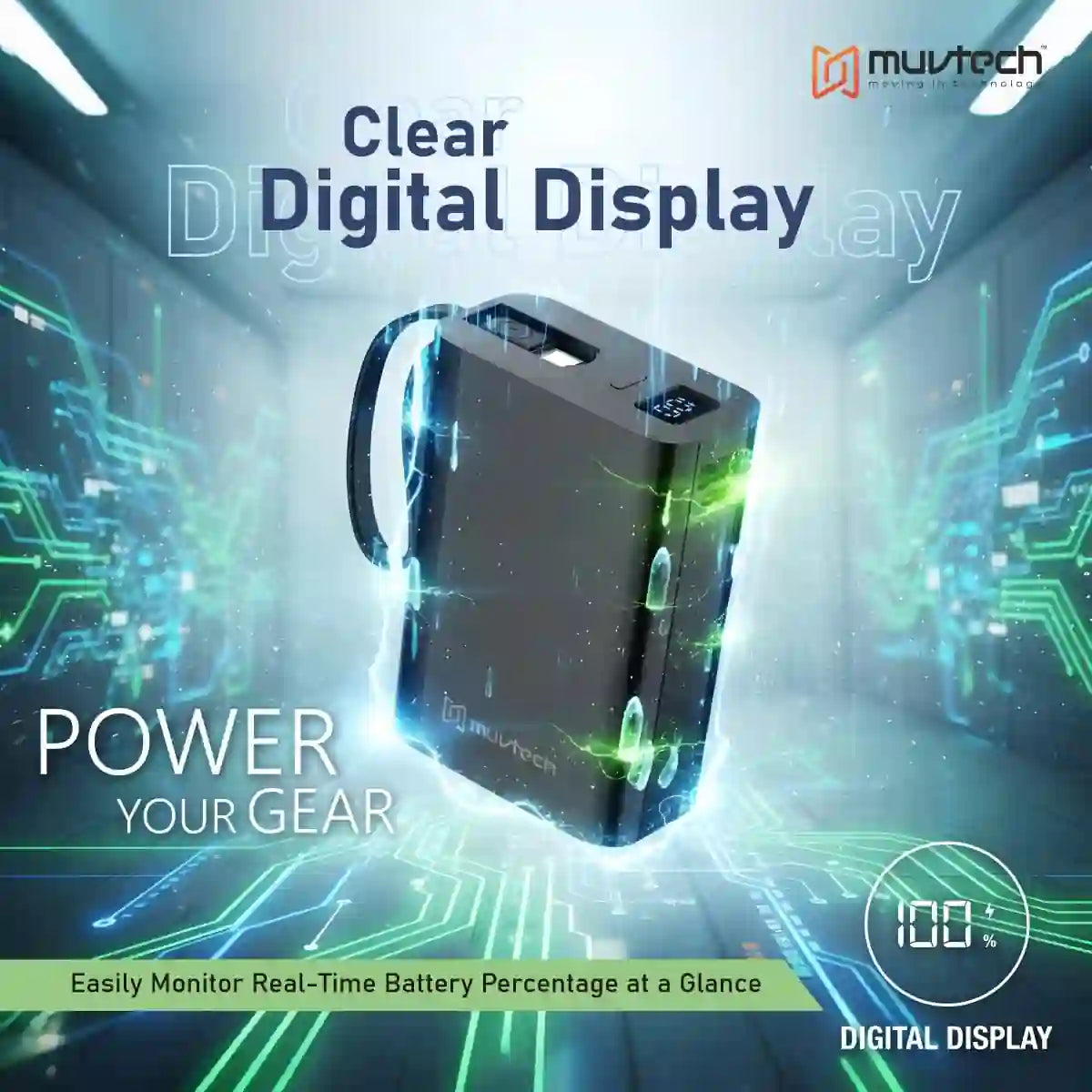 MuvTech Nano Tank 20000 mAh Power Bank