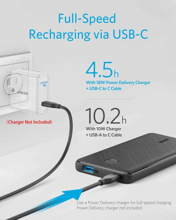 Anker PowerCore Slim 10000 mAh Power Bank