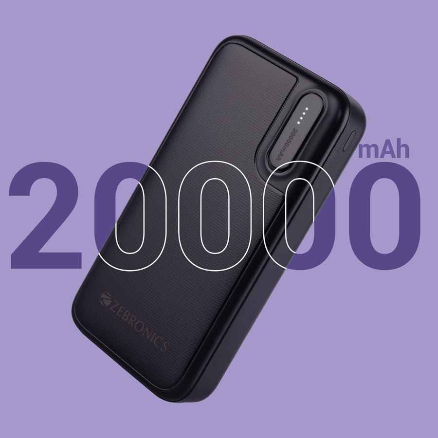 Zebronics Zeb-MB20000R2 20000 mAh Power Bank