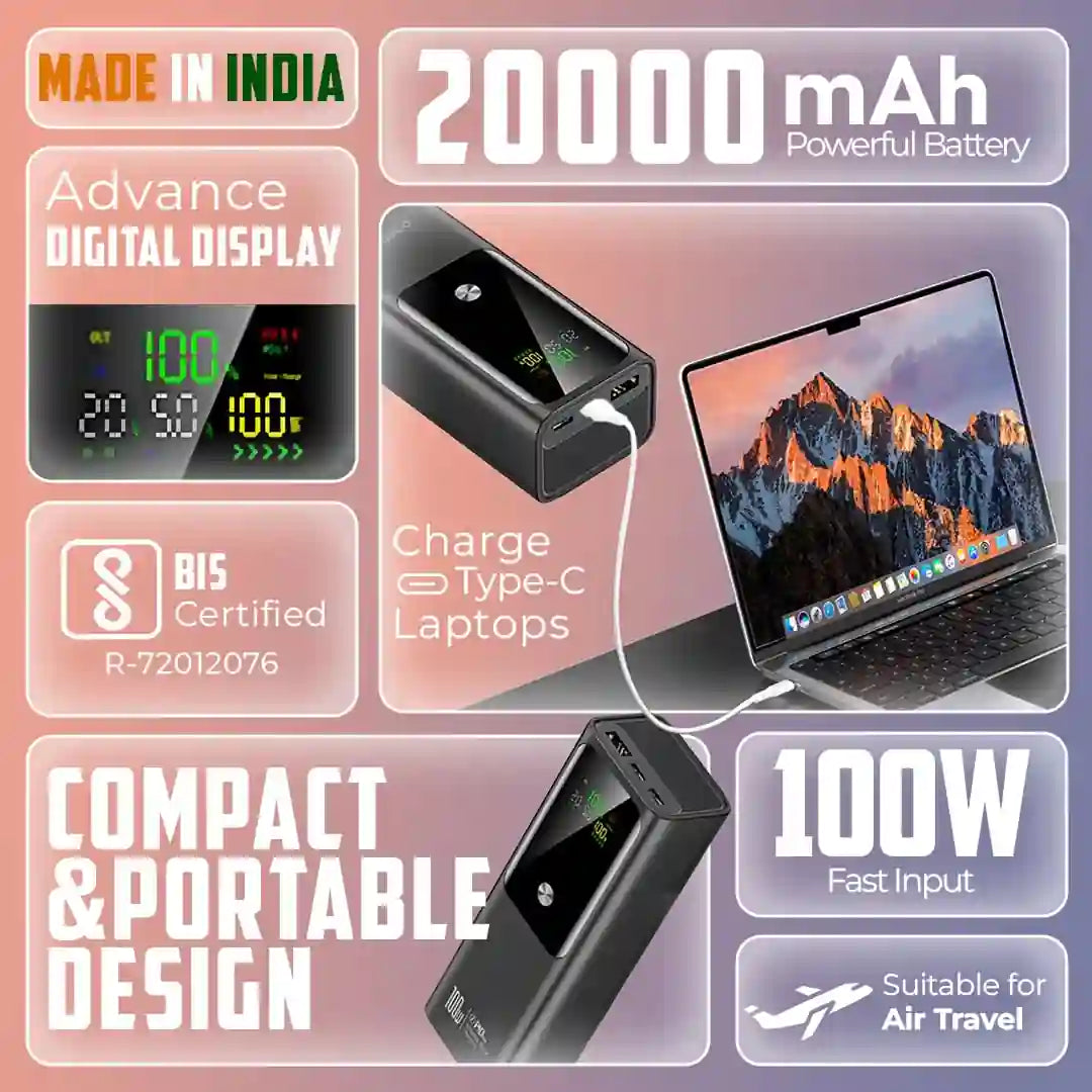 OneLife Power 17 20000 mAh Power Bank