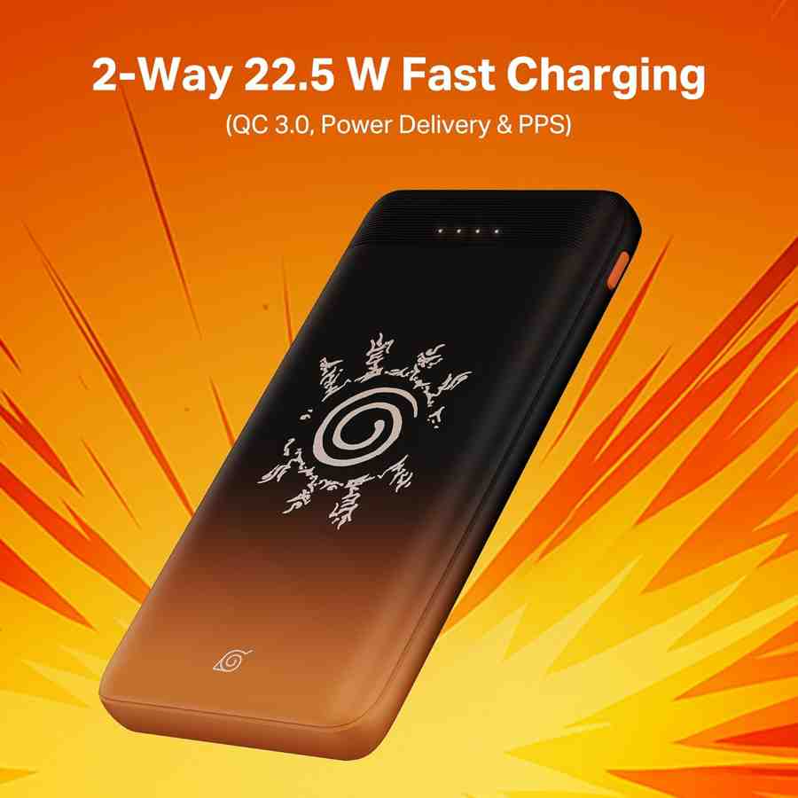 boAt EnergyShroom PB300 SPL Naruto Edition 10000 mAh Power Bank