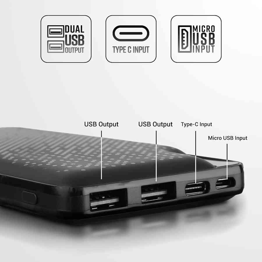 Zebronics Zeb-ME53 10000 mAh Power Bank