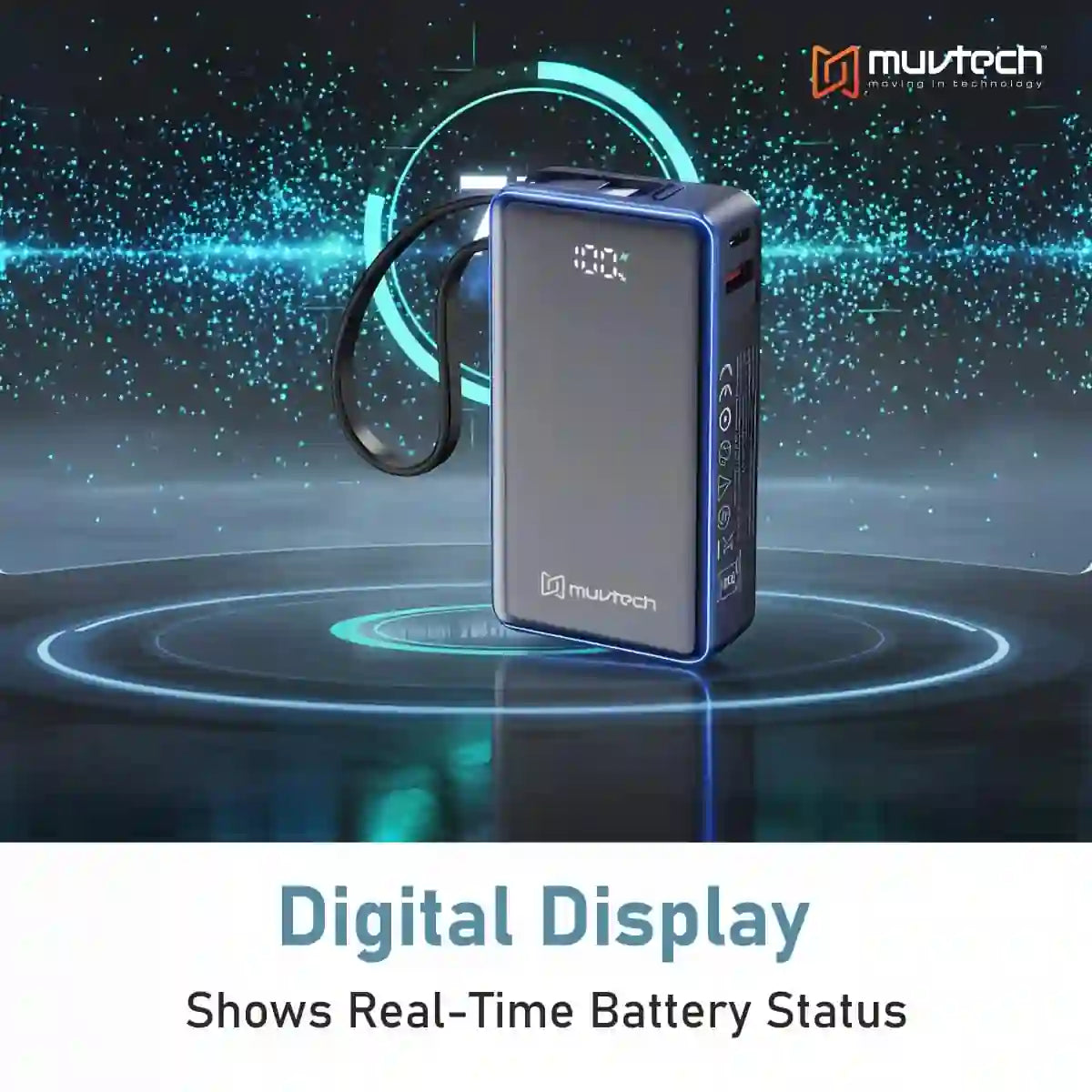 Muvtech Mini Mate 10000 mAh Power Bank