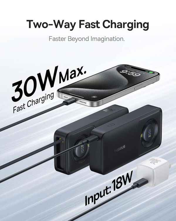 Baseus Free2Pull 10000 mAh Power Bank
