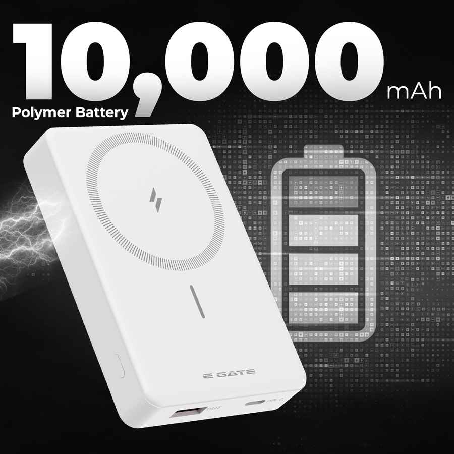 E Gate 117-BW 10000 mAh Power Bank