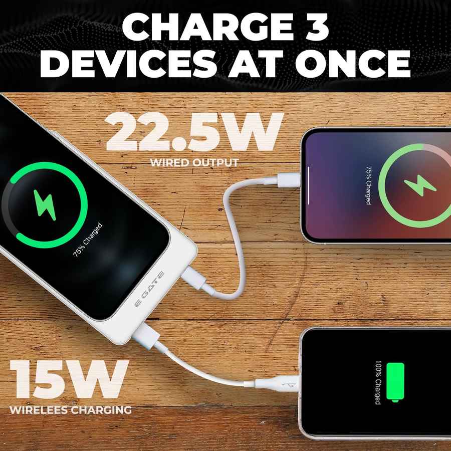 E Gate 117-BW 10000 mAh Power Bank
